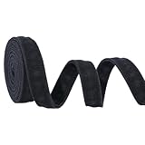 GORGECRAFT Ceinture en Jean pour Femme Ajustable à Nouer 159x2cm Noire Style Coupe Vent Élégante Décorative pour Pantalons Jeans Robes Vêtements D'Extérieur.