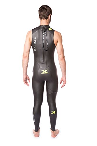 Xterra Wetsuits - Men's Volt Triathlon Wetsuit - Sleeveless Neoprene Wet Suit (3Mm Thickness) (Large) | Designed For Open Water Swimming - Ironman & Usat Approved #TOP1