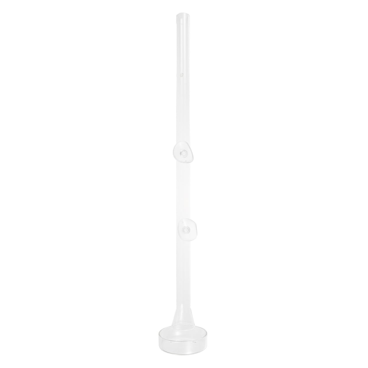 Mangeoire en verre Mipcase 45 cm pour éviter la pollution de l'aquarium