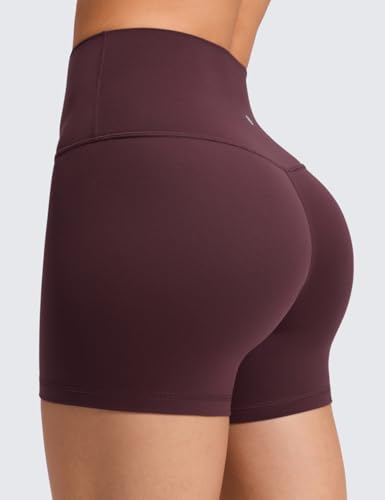 Image of CRZ YOGA No Front Seam Biker Shorts 4 inch | Butterluxe, Extremely Soft, Gentle Compression, Yoga, High Waisted, for Women