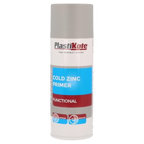 Image of PlastiKote 071025 Trade Functional Cold Zinc Primer 400 ml