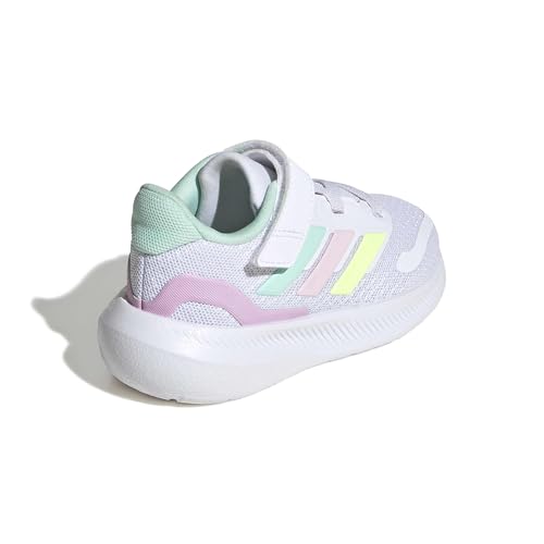 Baskets bébé adidas Runfalcon 5 blanches légères et amortissantes 25.5