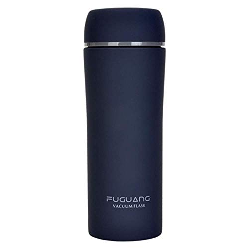 BJ-Shop Thermosbeker, koffiemokken, roestvrij staal, reismok, thee, lekvrij, reisbeker, 420 ml