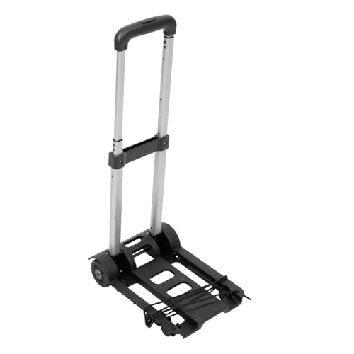 Carrito plegable portátil ligero para compras y equipaje miniatura 1