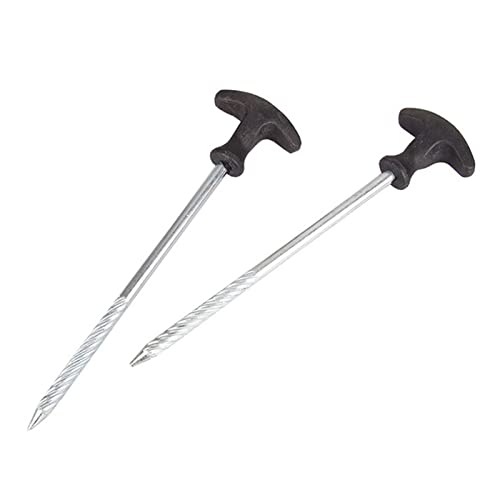 Piquets de tente de camping solides pour stabiliser vos auvents face au vent fort - 5