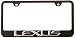 Lexus 3D Polished Stainless Steel License Frame