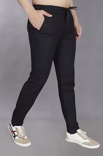 Image of DIVISIVE Men's Relaxed Fit Cotton Linen Blend Trousers