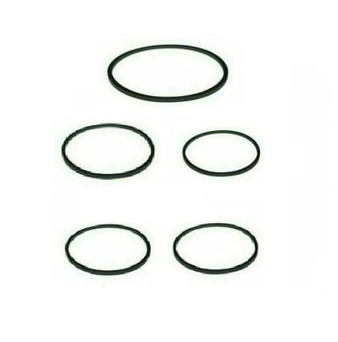 Full Complete Belt Kit (5X Belts -All Unit Belts) Compatible with Sony Disc Player RCD-W500C RCD-W50C