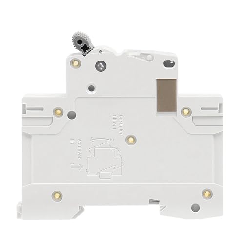Disjoncteur MCB bipolaire GYM9 40A 230V CA tableau électrique modulaire - 3