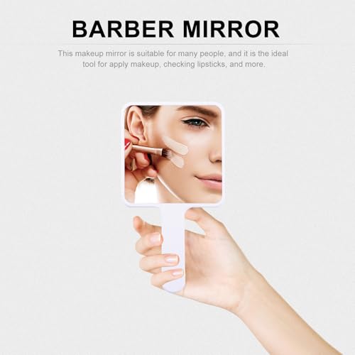Espejo de maquillaje portátil MAGICLULU blanco miniatura 5