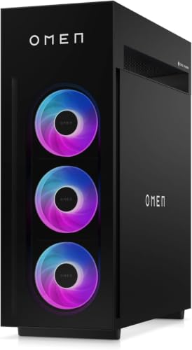 Image of HP OMEN MAX 45L Gaming Desktop PC, AMD Ryzen 9 9900X3D