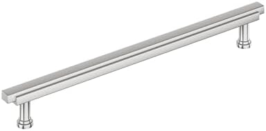 Signature Hardware 954047-O-10116 Gilderoy 10-1/16 Inch Center to Center Bar Cabinet Pull - Polished Chrome