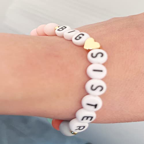 Image of Sister's Big Bracelet Gift, Little Girls' Sister Jewelry