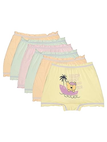 Image of DYCA by Bodycare Unisex Kids Bloomer Shorts | Soft Single Jersey Cotton Fabric | AZO Free & Skin Safe |Comfortable Innerwear for Boys and Girls|Print & Color May Very