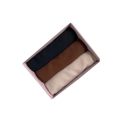 Image of URSHIA MALAYSIAN GEORGETTE HIJAB PACK OF 3