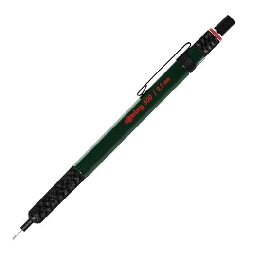 Rotring 500 portaminas | 0,5 mm | cuerpo verde