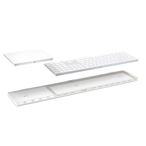 Twelve South MagicBridge Extended | Conecte Apple Magic Trackpad 2 ao Apple Magic Keyboard com teclado numérico - Trackpad e teclado não incluídos (branco)