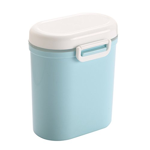 ELBME® SDR Baby Milk Powder Container Formula Food Storage Dispenser Sealed Blue Large - Image 3 thumbnail