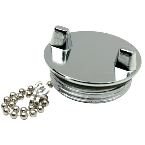 Seachoice Replacement Gas Fill Cap Chrome-Plated Zamak