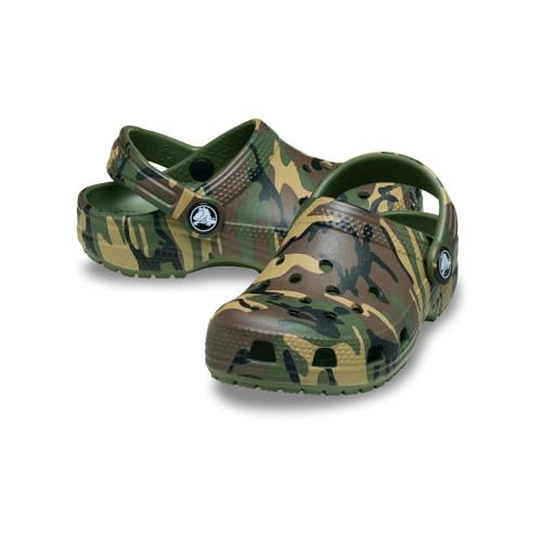 Image of Crocs Kids' Classic Camo Clogs