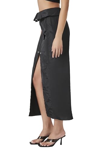 Forever 21 Women's Split-Hem Cargo Maxi Skirt3