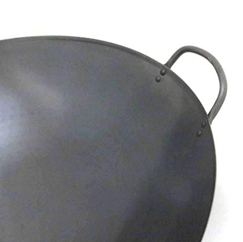 Wok comercial de hierro Endo Shoji 45 cm miniatura 3