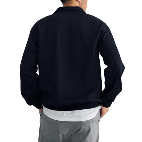 Image of PROSHARX Quarter Zip Style Sweatshirt | Soft & Warm Fleece Sweatshirt Hoodie with Zip