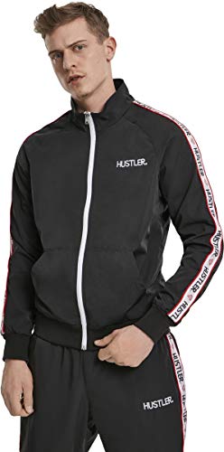 Preisvergleich Produktbild MERCHCODE Herren Hustler Tape Track Jacke, Black, L