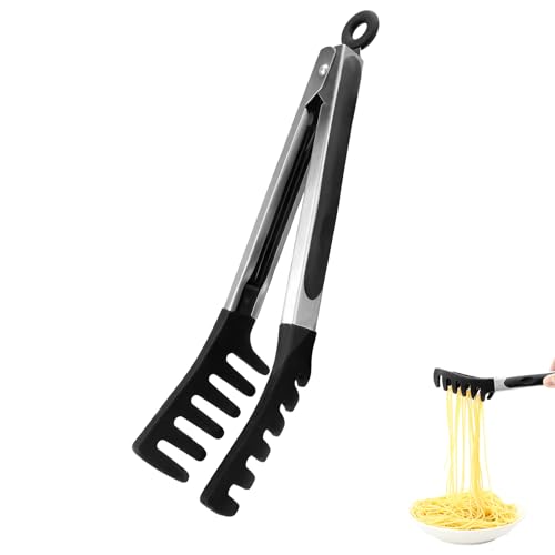 Pinza da Cucina 23 cm in Silicone Resistente al Calore,