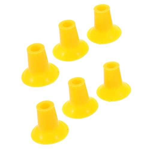 SOESFOUFU Engine Valves Suction Plates 6pcs Lapping Sucker for Auto Valve Repair Tool High Efficiency Grinding Discs