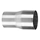 Auspuffrohradapter, Autoauspuffspitze, Universal-Edelstahl-Auspuffrohrverbinder, Rohradapter, Reduzierstück, Modifiziertes Teil(63-76MM)
