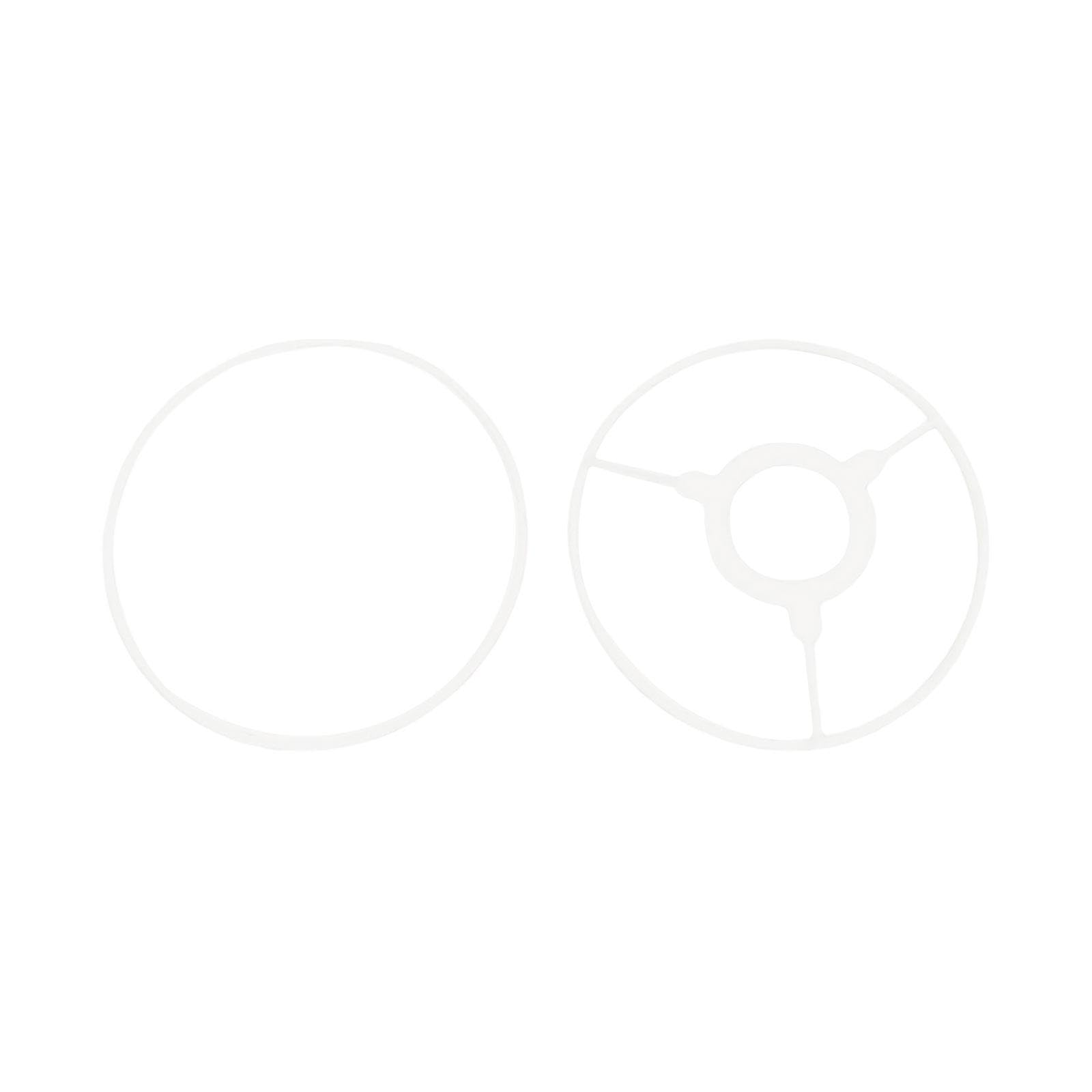 HEAVENGLOW 2x Lamp Shade Ring Set Lampshade Frame Ring for Light Cage Guard Bar Bedroom Diameter 11.81inch-image-33