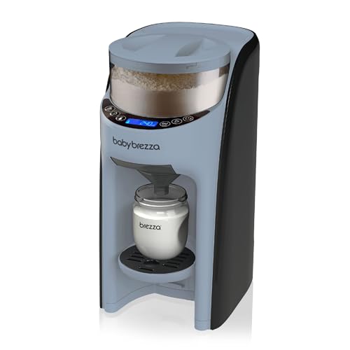 Baby Brezza - Formula Pro Advanced (Preparador de Biberones y Dispensador de Fórmula) - Automático - Dosifica Y Mezcla Agua Caliente Y Leche En Polvo Con Sólo Pulsar Un Botón (Slate)