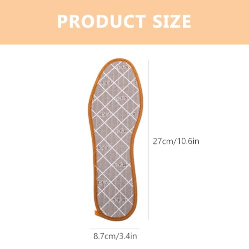 Plantillas de Carbón de Bambú 3 Pares para Hombre Mujer Talla 44 miniatura 7