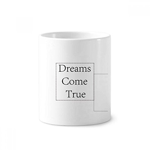 Céramique brosse à dents porte-stylo tasse blanche 350ml cadeau