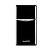 KLARSTEIN Monroe Black - Nevera con congelador, Retro, refrigerador de 61 l,...