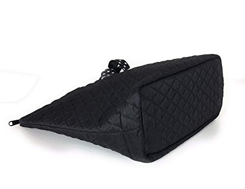Image of Quilted Shoulder Tote Bag Handbag