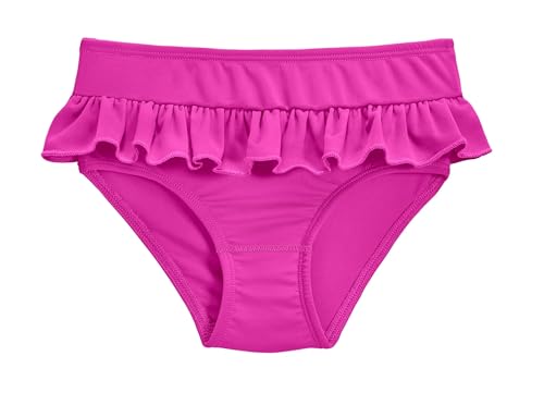Image of City Threads Made in USA Girls' Swimwear Ruffle Swim Briefs Bikini Bottoms Beachwear Swimming Suit
