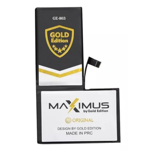 Bateria Para iPho X Gold Edition Ge-863 Nova Saude 100%