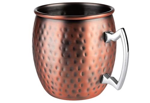 Verre Moscow Mule, le coffret de 2 tasses martelées aspect cuivre antique pour offrir