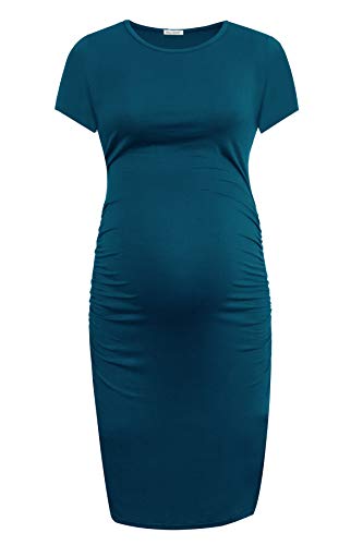 Robe de maternité manches courtes pour soulager la chaleur - 2