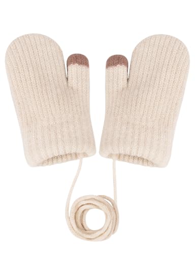 Becellen Fäustlinge Baby, Warme Anti Kratz Winterhandschuhe mit...
