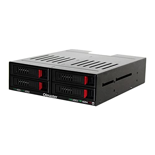 Image of CALANDIS He-2006 4X2.5Inch Slots Sata Internal Rack Hard Drive Case HDD Ssd Enclosure