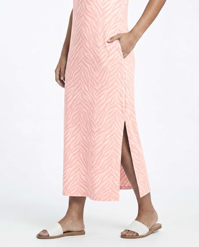 Image of Real Essentials 3 Pack Women's Casual Short Sleeve Maxi T-Shirt Dress with Slit (Available in Plus Size)