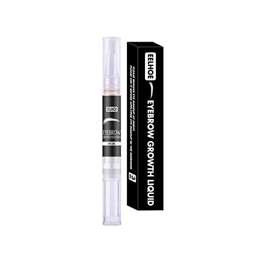 3 Pcs Essential Eyebrow Solution - 3ml Brow Essential Essence för ögonfransar och bryn,Ögonbrynstillväxt Essens för att växa tjockare, längre bryn, läckra fransar och ögonbryn, främjar Pomrone