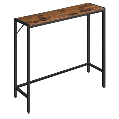 Mahancris CTHR7601 Console Table, Narrow Sofa Table cover