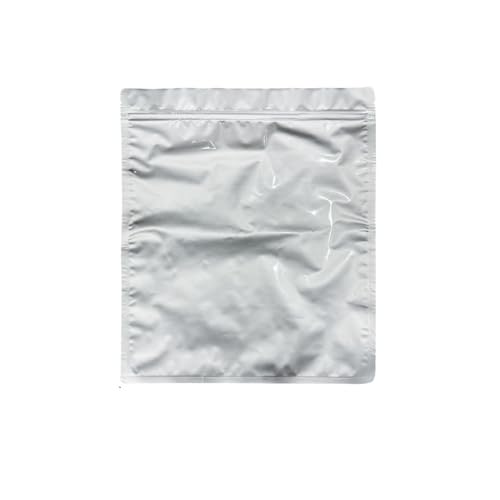 10 bolsas de Mylar con cremallera de 2/4/5 galones, bolsas de almacenamiento de alimentos de 12 mil de grosor con absorbentes de oxígeno de 2000 cc bolsas resellables (solo bolsas con cremallera, 51 x