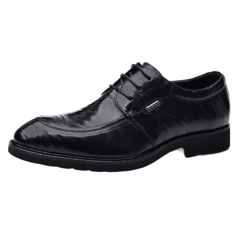 Comfortable Mens Lace Up Leather Oxford Shoes for Business Casual Work Formal Walking