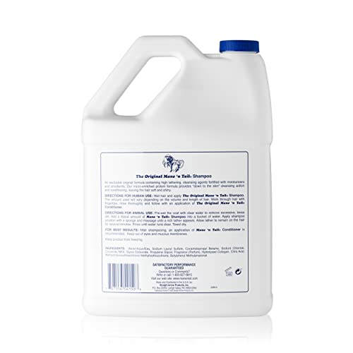 Mane 'n Tail Original Shampoo for Horses & Humans, for A Down to The Skin Clean (1 Gallon) - Image 3