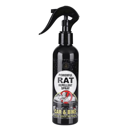 Powerful Rat Repellent Spray for Car, Bike, Home & Office Multi-Surface Use, Trigger Spray Bottle, Rodent Deterrent, All Places Protection, Ready to Use-image-33